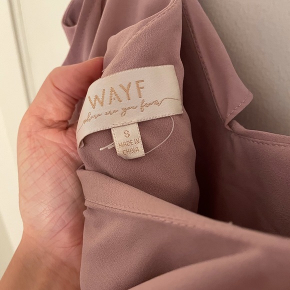 “Waye” Long Formal Dress with ruffles - Picture 3 of 8